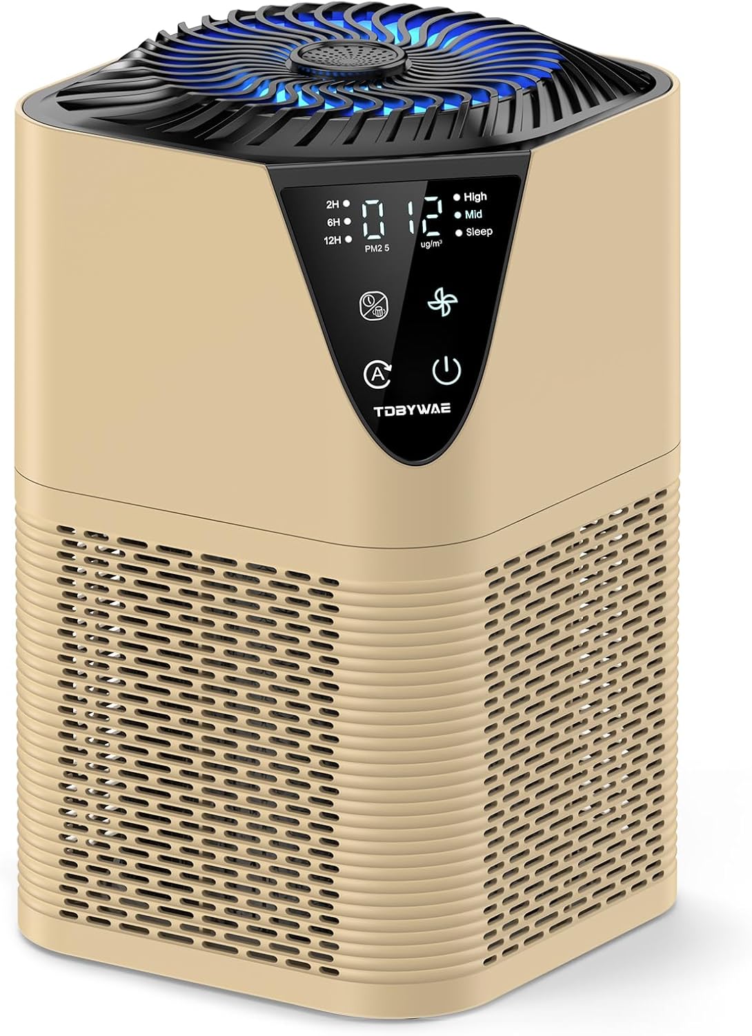 Air Purifiers for Home Large Room up to 1750 Sq Ft, H13 True HEPA Filter Air Purifiers for Bedroom, 25dB Quiet with Fragrance Diffuser for Home,Bedroom,Office (White)