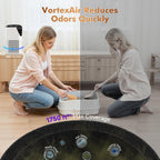 Air Purifiers for Home Large Room up to 1750 Sq Ft, H13 True HEPA Filter Air Purifiers for Bedroom, 25dB Quiet with Fragrance Diffuser for Home,Bedroom,Office (White)