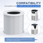Original Filter Replacement for Air Purifier MB-025 and GL-K803, H13 True HEPA Air Cleaner Filter