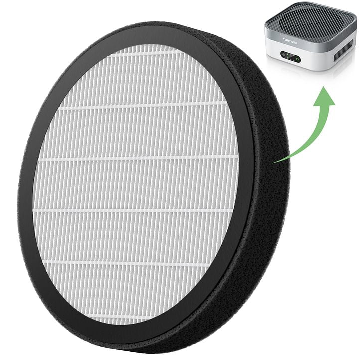 Original Filter Replacement for Air Purifier MB-032, H13 True HEPA Air Cleaner Filter, 1 Piece