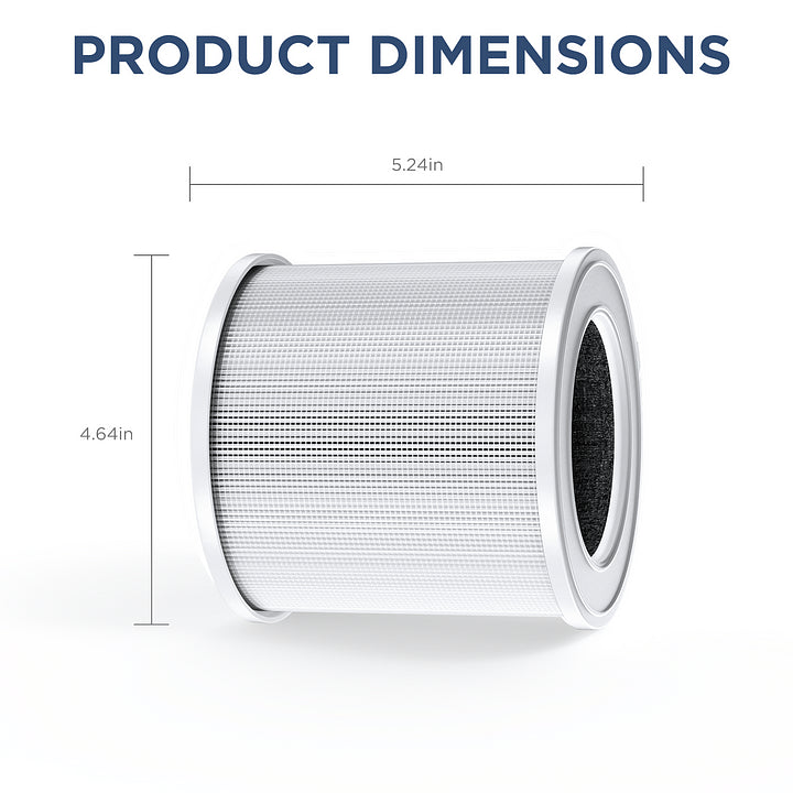 Original Filter Replacement for Air Purifier GL-K803, H13 True HEPA Air Cleaner Filter, 1*Piece